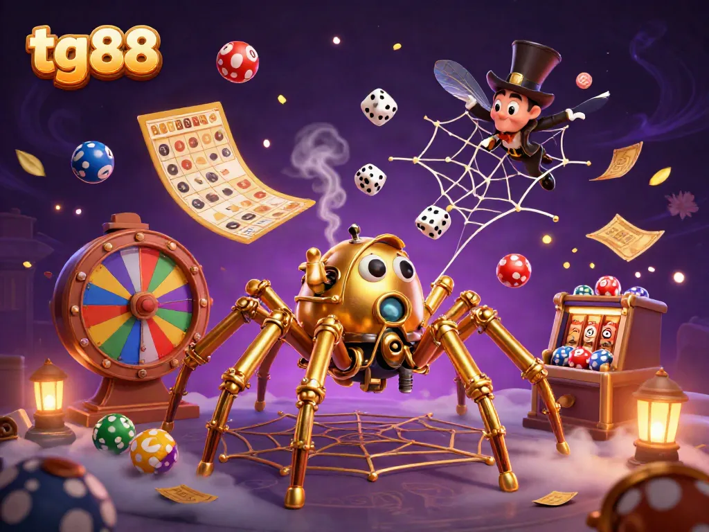 Immerse in the thrill of tg 88 with captivating gaming elements and vibrant characters.