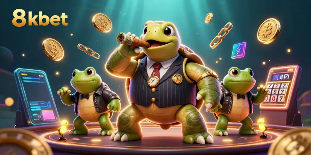 Experience thrilling moments at 8kbet with casino action and vibrant 3D characters.
