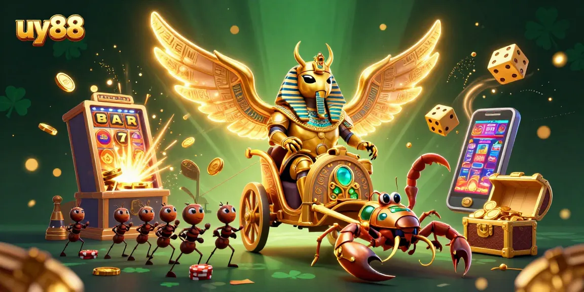 Bet on lucky treasures and jackpots with uy88 in this vibrant casino world.
