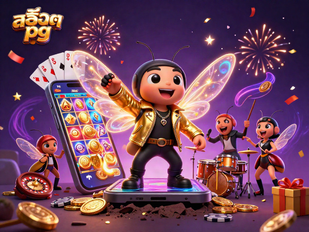 Experience exciting สล็อตpg action with vibrant 3D characters and interactive gaming elements.